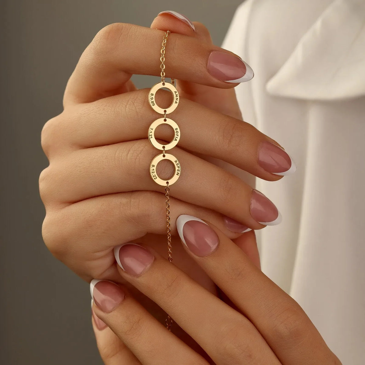 BRACELET PRESTIGE AVEC NOMS PERSONNALISÉS