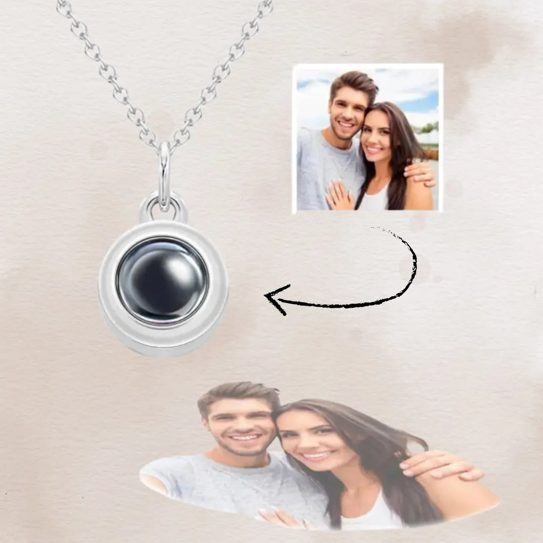 COLLIER ELEGANZA AVEC PHOTO PERSONNALISÉE