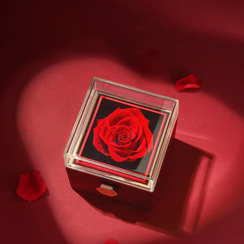 KIT TRÉSOR D'AMOUR - COLLIER AMOUR INFINI + BOÎTE À BIJOUX ROSE MAGIC