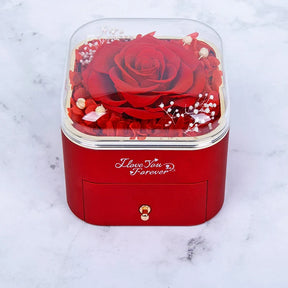 BOÎTE À BIJOUX ROSE ETERNAL